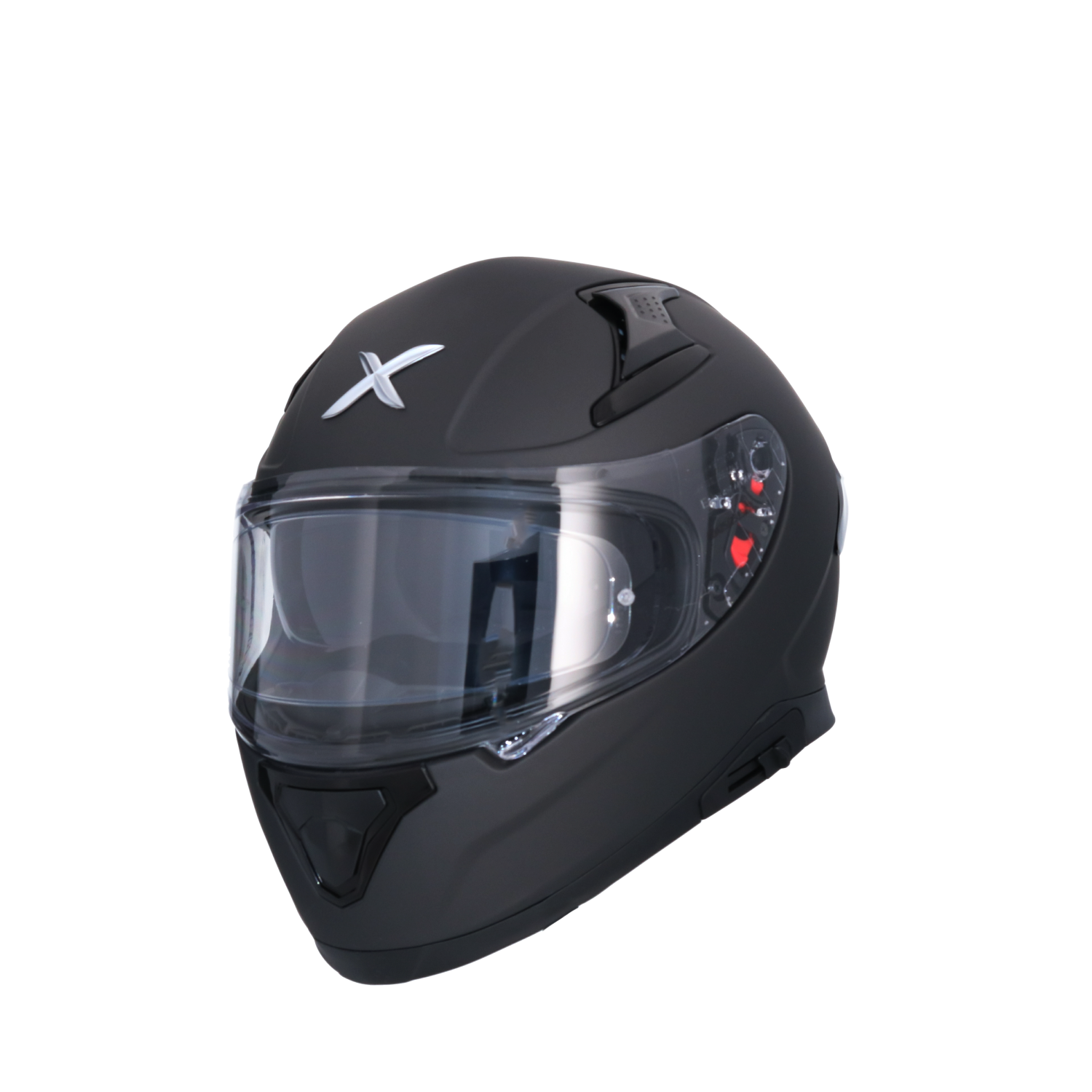 AXOR Apex Solid Negro Mate vista posterior
